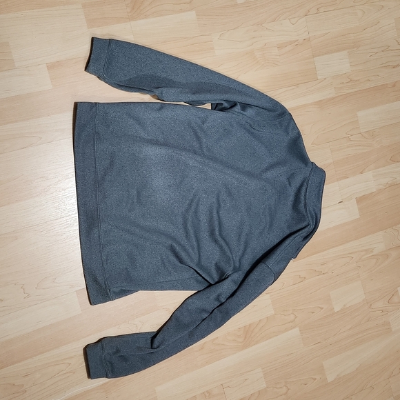 Pebble Beach Gray Zip Up Sweater - Picture 3 of 5